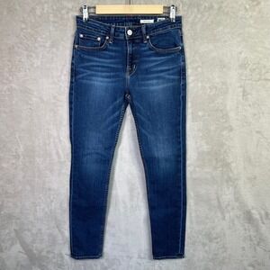 NoEnd Jeans Women's 28 Blue Betsy Mid Rise Skinny Denim USA made